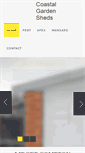 Mobile Screenshot of coastalsheds.com